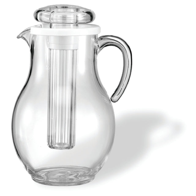 Service Ideas SWP33SB Water Pitcher 3.3 Liter (111.5 Oz.) 6-3/4" X 7-3/4" X 11-1/2"