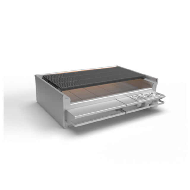 Wood Stone WS-SFB-34-CT Mt. Saint Helens Shallow-Box Charbroiler Countertop