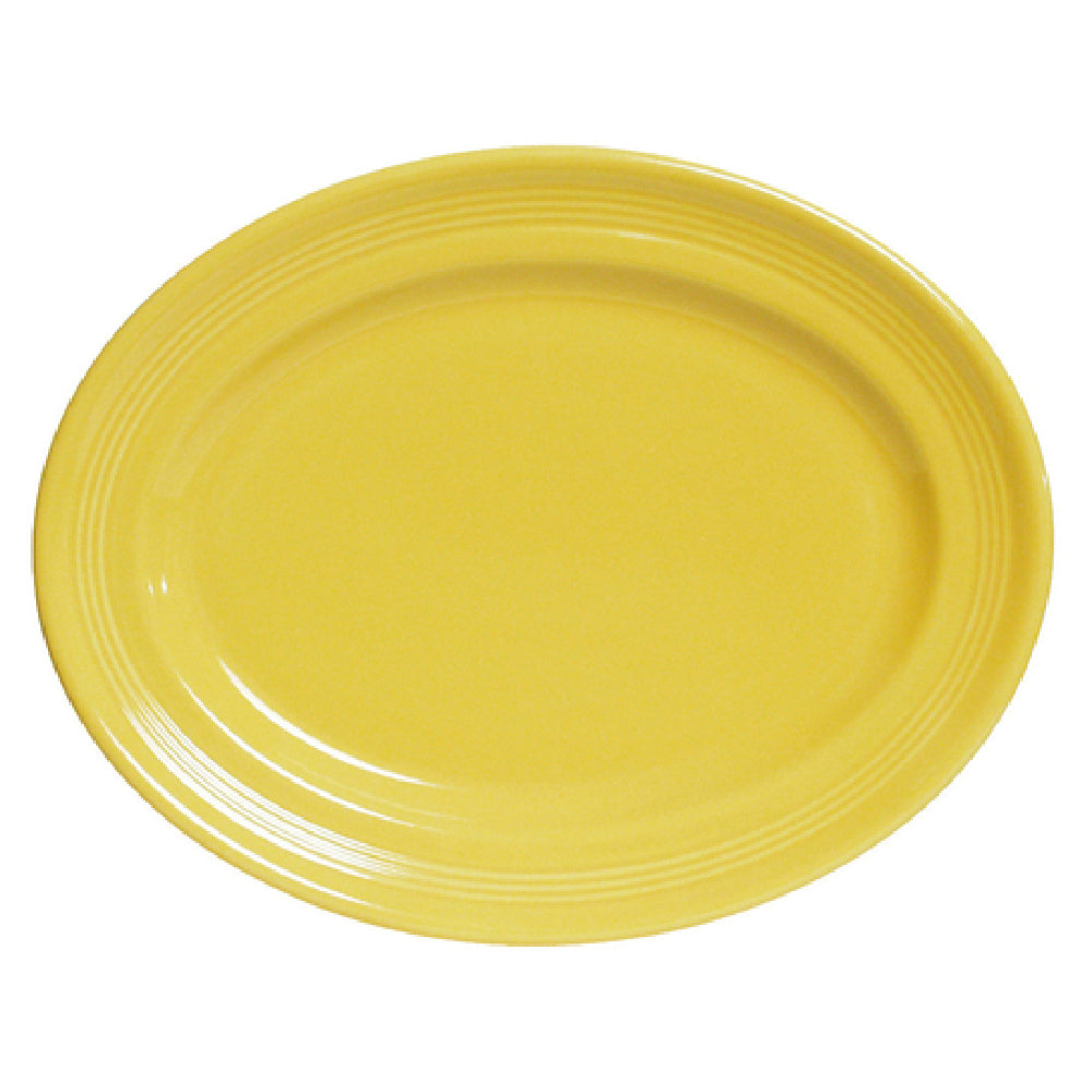 Tuxton CSH-136 Platter 13-3/4" X 10-1/2" Oval