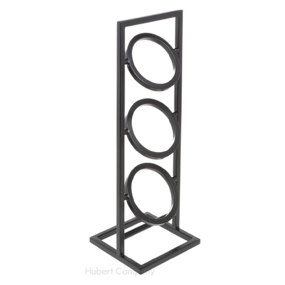 Hubert 66087 - Cerve Collection Cylinder Holder, 3-tier, 6-9/10"L X 6-9/10"W X 20"H