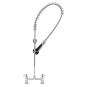 T&S Brass B-0123-08C EasyInstall Pre-Rinse Unit Deck Mount Base 8" Adjustable Center