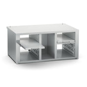 Rational 60.75.836 Stand 43-1/4"W X 35-3/8"D X 18-1/8"H (2) Pull Out Shelves