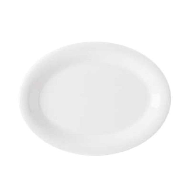 GET Enterprises OP-950-DW Diamond White™ Platter 9-3/4"L X 7-1/4"W Break-resistant