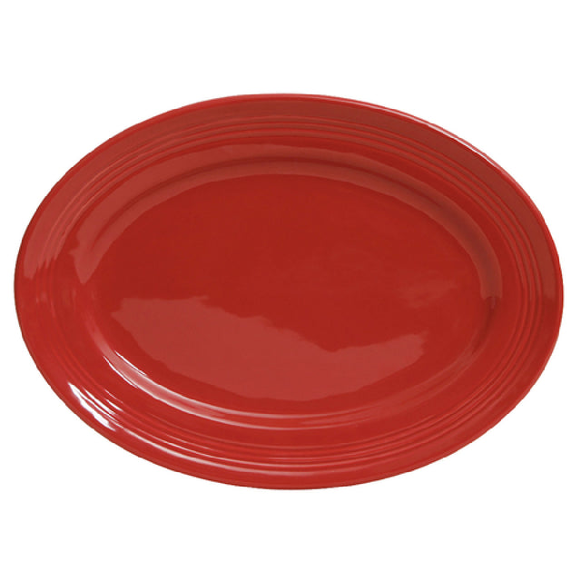 Tuxton CQH-116 Platter 11-1/2" X 8-3/8" Oval