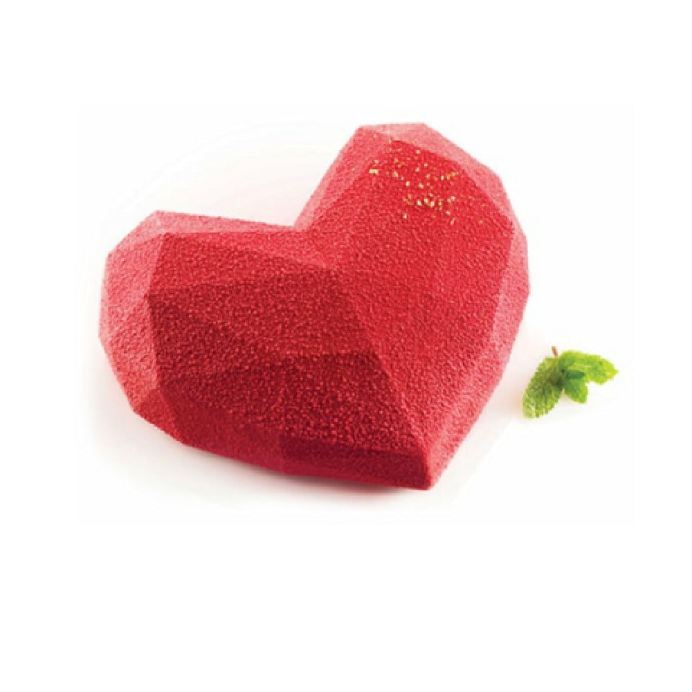 JB Prince MA155 Amore Origami (Heart) Mold Microwaveable Dishwasher Safe