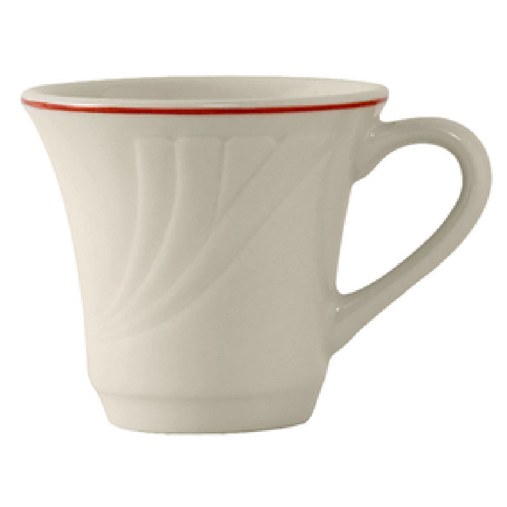 Tuxton YBF-070 Cup 6 Oz. 3-3/8" Dia. X 3-1/8"H