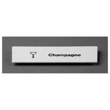 Cambro CECCH6000 Camrack® Extender ID Clip 5"L X 1-9/16"H Snap On