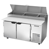 Beverage Air DP60HC Pizza Top Refrigerated Counter Two-section 60"W