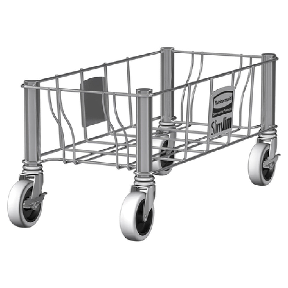 Rubbermaid 1968468 Slim Jim® Dolly Single 20"L X 9-3/10"W X 9"H