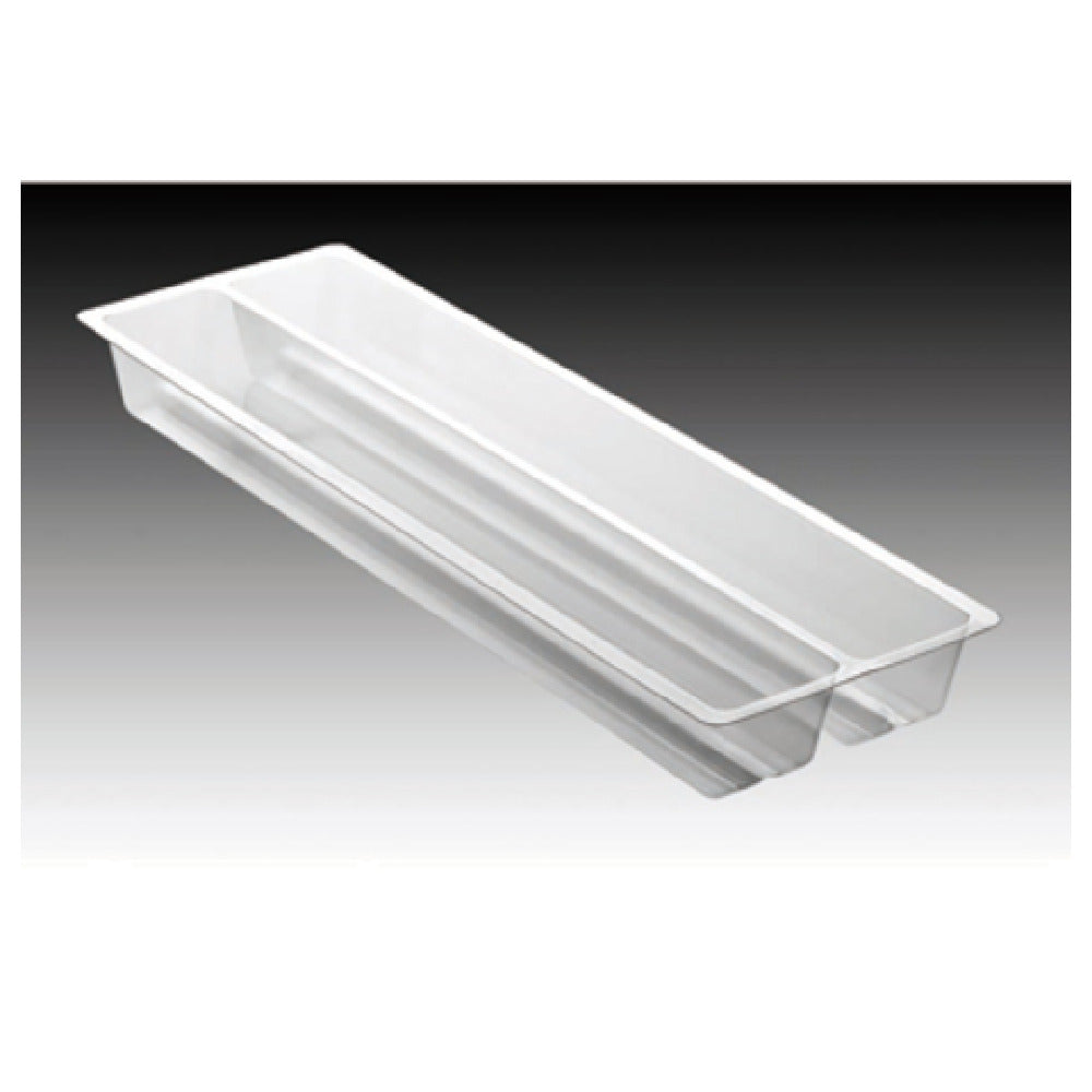 Matfer 362003 Buche Cake Mold 22-1/2"L X 3-1/4"W X 2-1/2"H Mold Size Ribbed Shaped