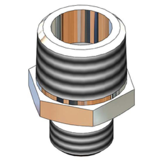 T&S Brass 057A Adapter 1-5/8" Long 1-1/8" Hex