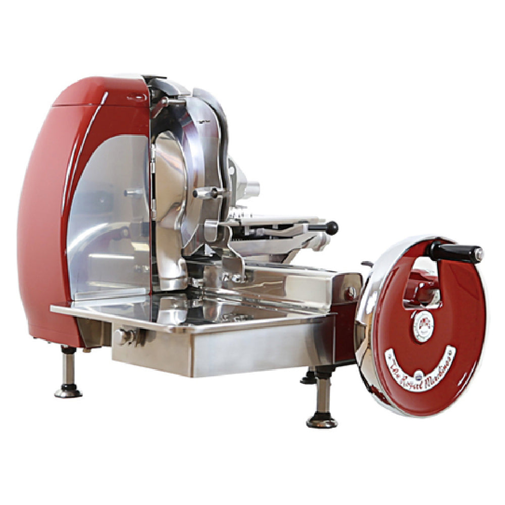 Omcan 46088 (MS-IT-0370-S) Trento Volano Meat Slicer Standard Flywheel Fully Hand-operated