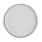 Arc Cardinal FP470 Santa Anita Reflections Blue Band Gourmet Plate (D:7.0'') Stoneware