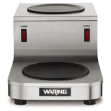 Waring WCW20R - Café Deco™ Coffee Warmer, Double Burner, Step-up
