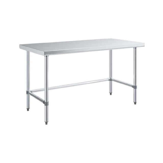Sapphire Manufacturing SMTEO-1472G Worktable 72"W X 14"D X 35"H 18/430 Stainless Steel