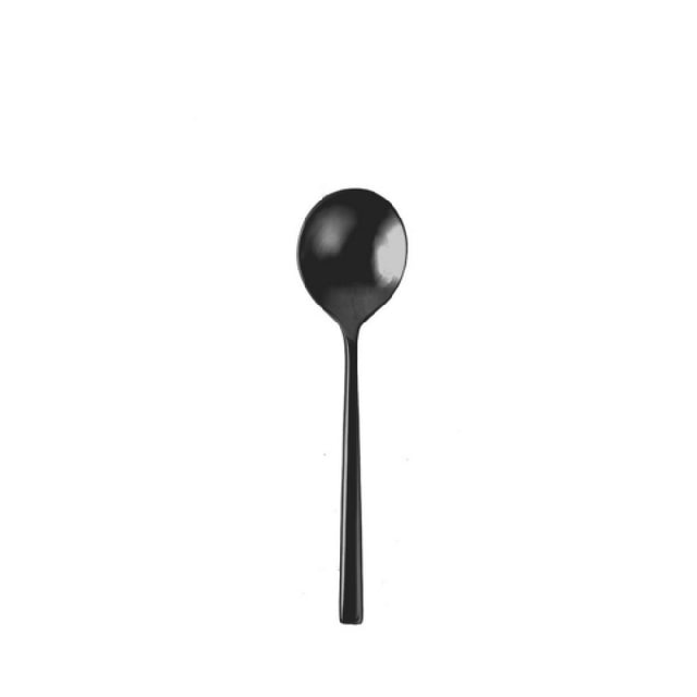 Fortessa 1.6B.165.00.003 Arezzo Bouillon Spoon 6" (15cm) Brushed