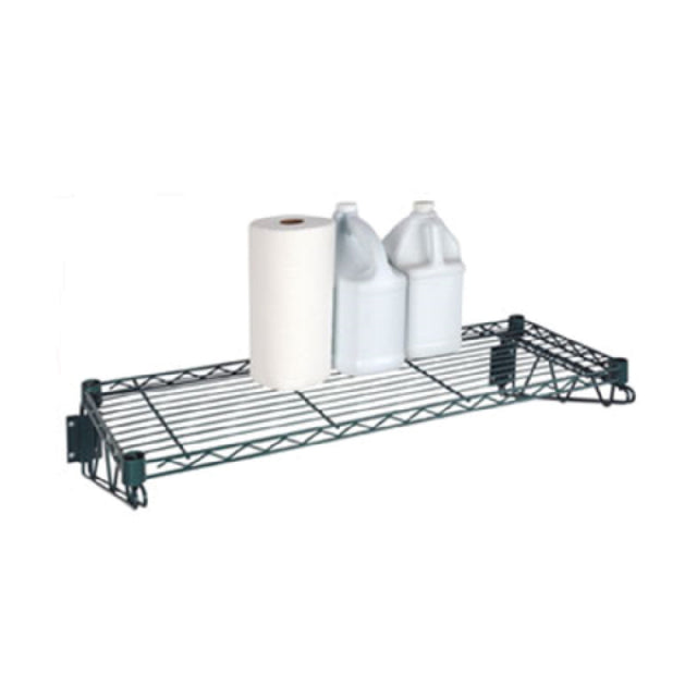1880 Hospitality FWS1836GN Focus Foodservice Direct Wall Mount Kit Includes: (2) 18" (35.5 Cm) Single Wall Brackets