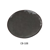 Yanco CB-108 Cowboy Dinner Plate 8-1/2" Dia. X 7/8"H Round