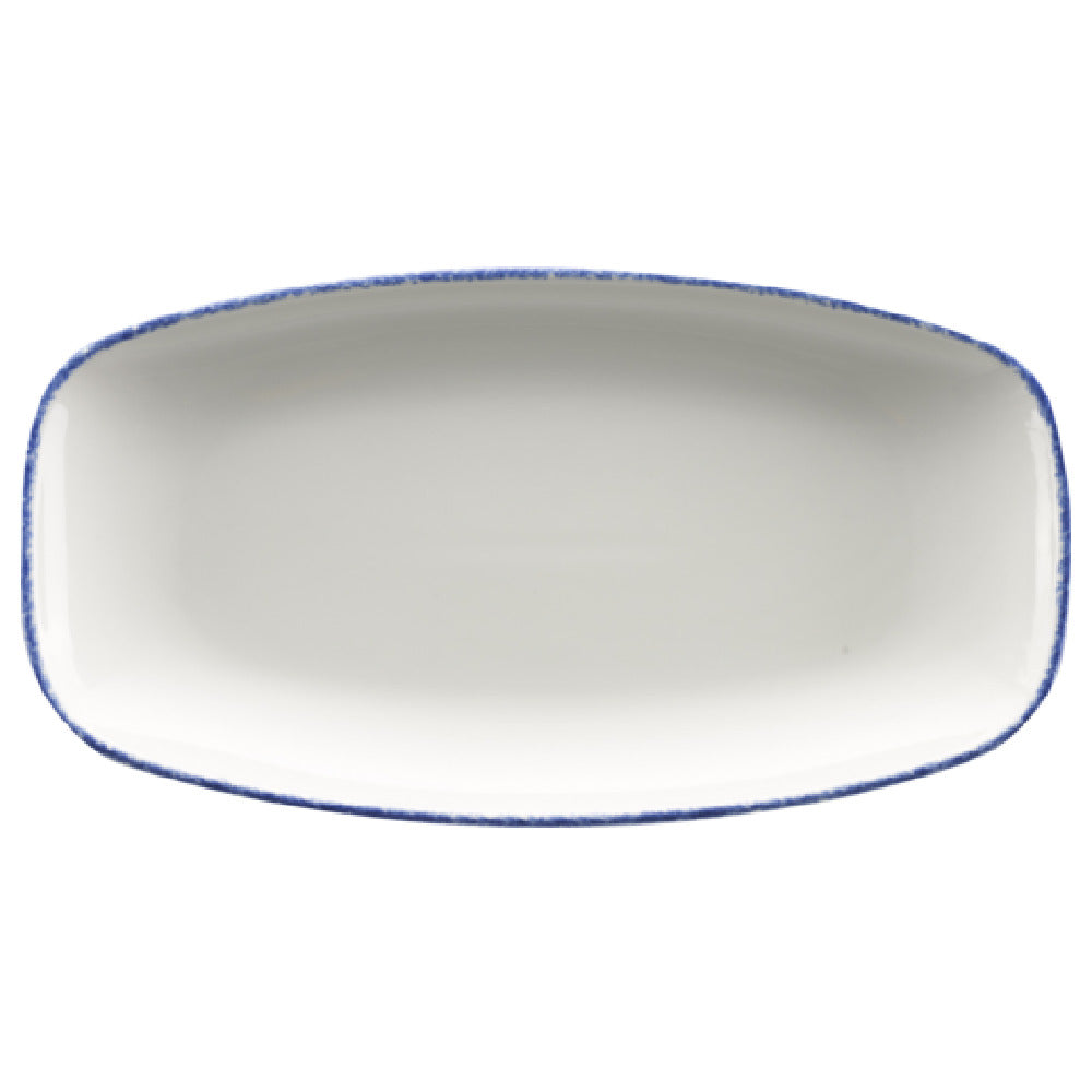 International Tableware PR-14-CB Platter 13-3/4"L X 7-3/8"W Organic Rectangle