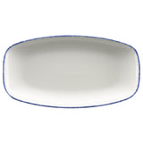 International Tableware PR-14-CB Platter 13-3/4"L X 7-3/8"W Organic Rectangle