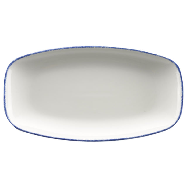 International Tableware PR-14-CB Platter 13-3/4"L X 7-3/8"W Organic Rectangle