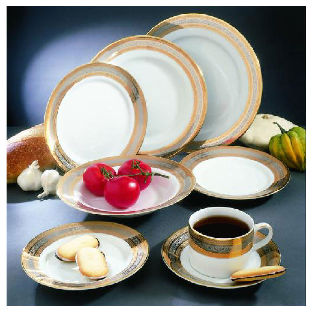 10 Strawberry St ELE-9 - Cup & Saucer Set, 8 Oz., Dishwasher Safe