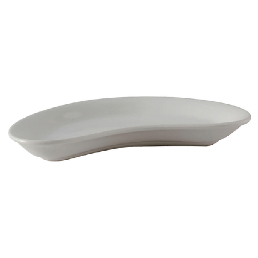 Tuxton BWZ-0862 Plate 8-3/4" X 4-1/8" X 1-1/8" Crescent