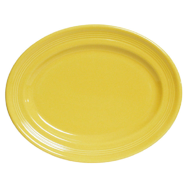 Tuxton CSH-116 Platter 11-1/2" X 8-3/8" Oval