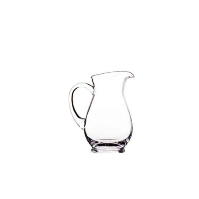 Hospitality Brands HGK41500-001 Hospitality Brands B-Line Pitcher 50.5 Oz. Lead-free Ultra Clear Crystal