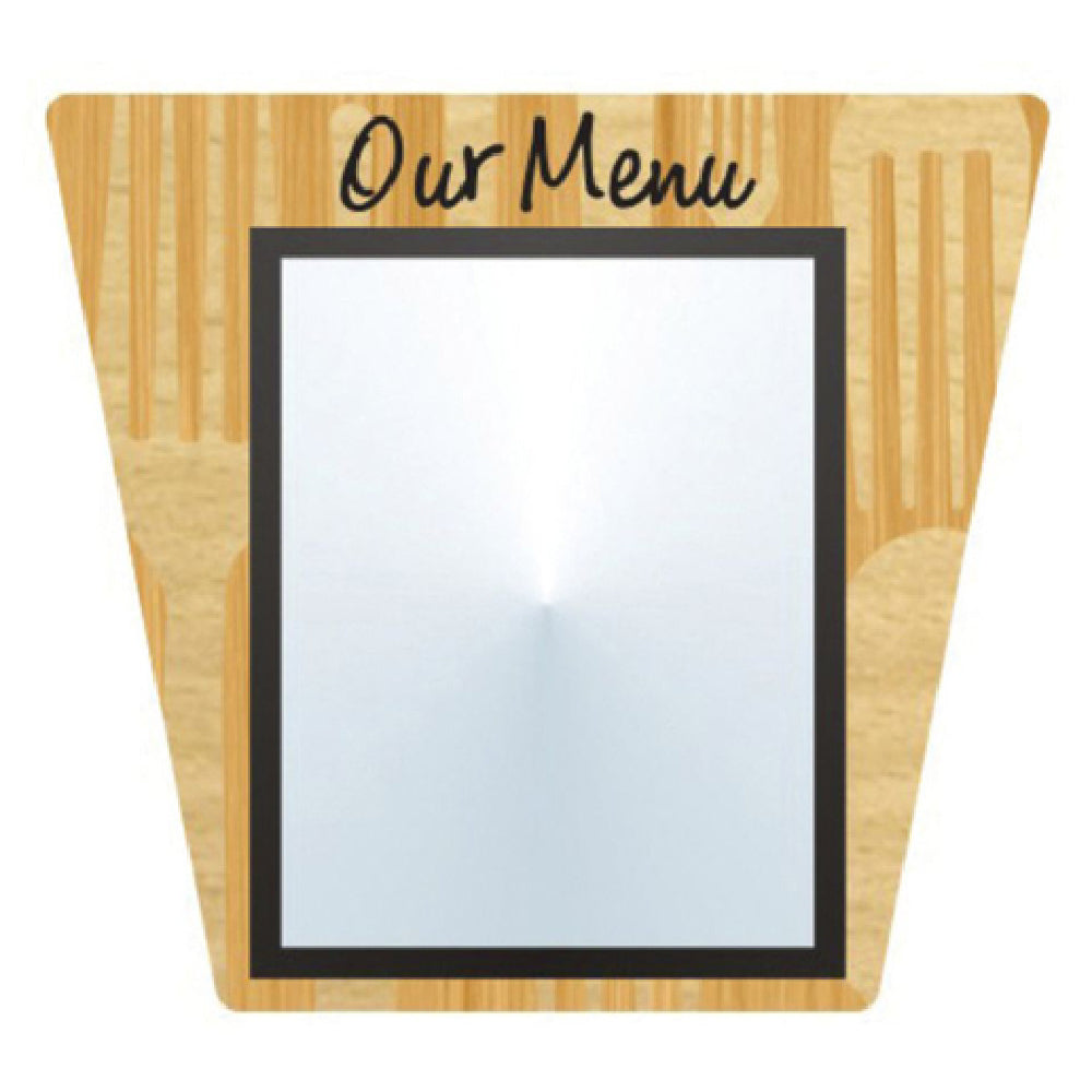 Hubert 91145 - Menu Board, 1-pocket, Wall-mount