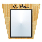 Hubert 91145 - Menu Board, 1-pocket, Wall-mount