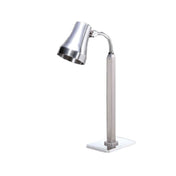 Spring USA 2791-5-220 Single Heat Lamp 8"W X 10-1/2"D Base 16-7/10" Overall Depth (base To Front Of Shade)
