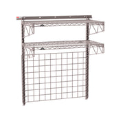 Metro SW-1836K4-45-BASE - SmartWall Station Base Kit, (1) Wall Track, (2) Uprights