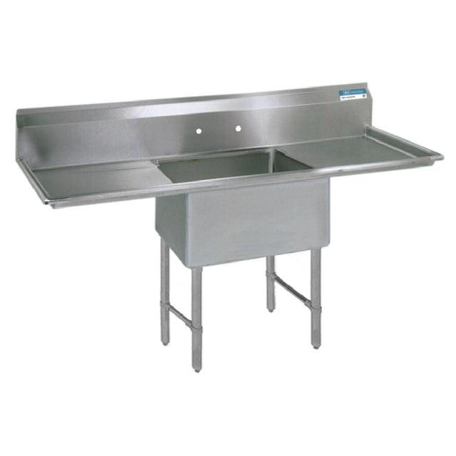 BK Resources BKS-1-1824-14-24TS Sink One Compartment 66"W X 29-13/16"D X 43-3/4"H Overall Size