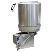 Gold Medal 2631D Karmel King Left Hand Dump 20 Gallon Capacity Kettle With 23" Diameter