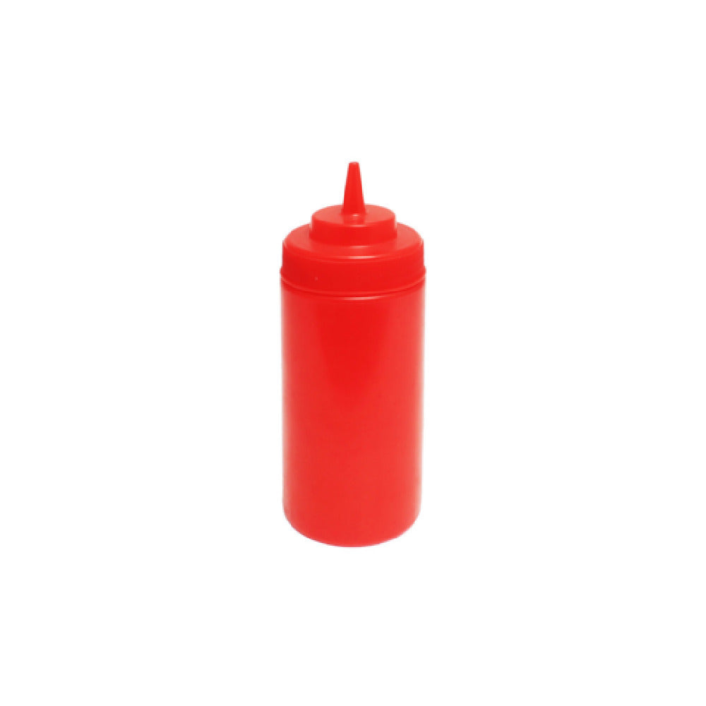 Buccaneer Container Corp 5012008030 (Buccaneer) Squeeze Bottles 8 Oz. Red
