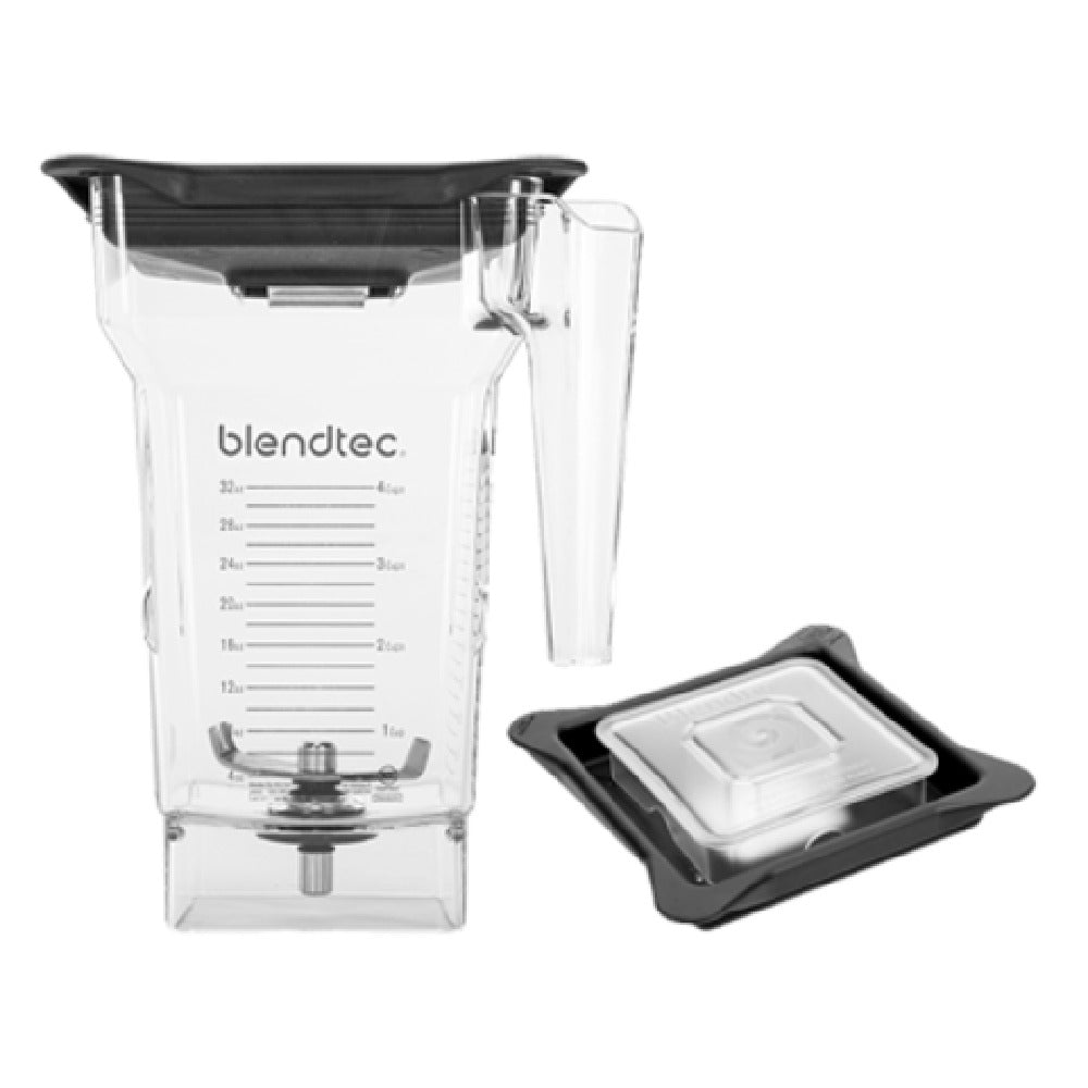 Blendtec 40-711-01 (FourSide-V) FourSide™ Jar 75 Oz. Capacity Jar With Measurements Up To 32 Oz.