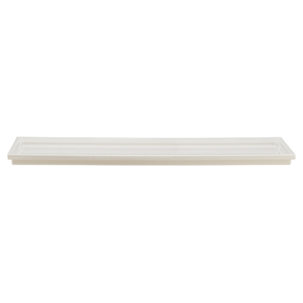 Bon Chef EZ-12L-1SLATE EZ Fit Smart Bowl Tile 1/2 Long Aluminum With Ceramic-looking Coating