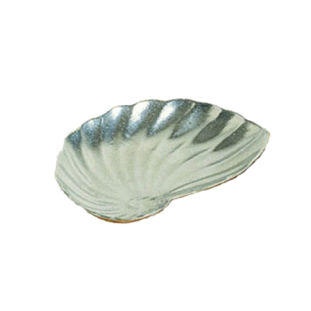 Bon Chef 5078DKBLU Side Serving Shell 4-1/2" X 6-1/4" Aluminum With Ceramic-look Coating