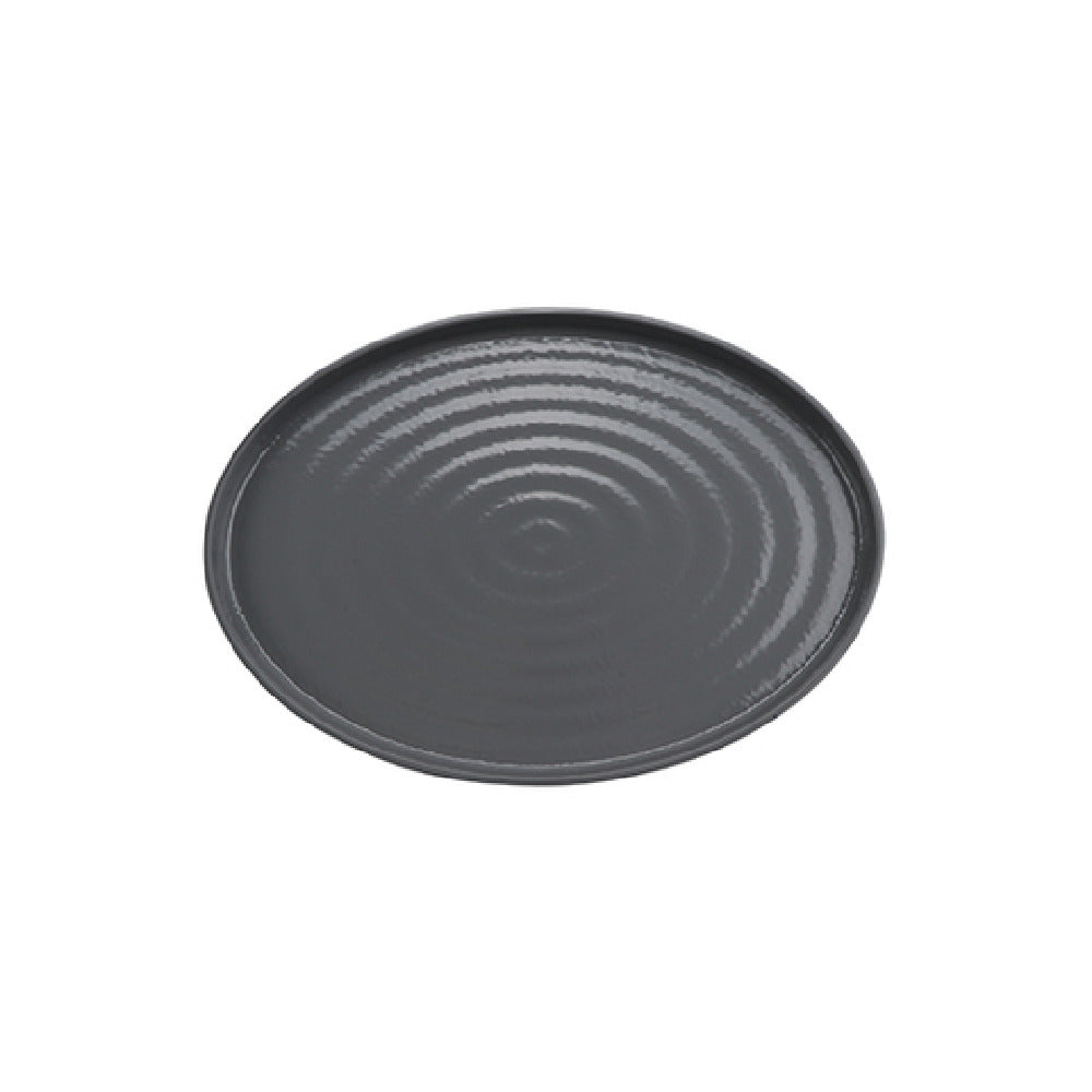 GET Enterprises RO-1410-GRS/BKM Roca Glazed Platter 14" X 10" Oval
