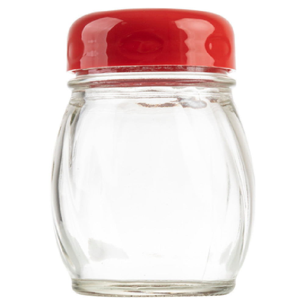 Tablecraft 260RE Cheese Shaker Perforated Swirl Design