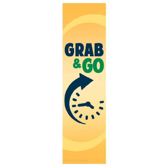 Hubert 44867 - Panel, "grab & Go" With Clock, 59-1/2"L X 16"W