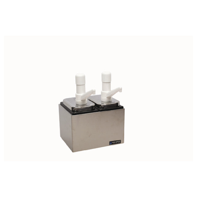CFS Brands P9712 - San Jamar - Condiment Pump Service Center, Countertop, Double Well