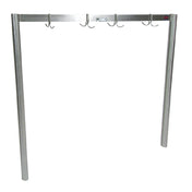 John Boos PRS4A Pot Rack Table Mount Single Bar