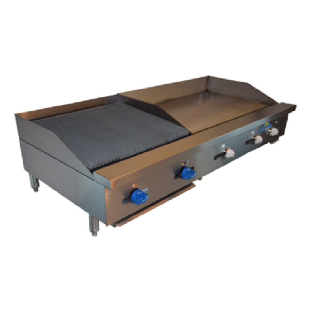 Comstock-Castle FHP60-36-2LB Char-Broiler/Griddle Combination Countertop Gas