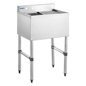 Hubert 39933 - Kratos® Underbar Compartment Sink, (1) Bowl, 24"W X 18.75"D X 33"H