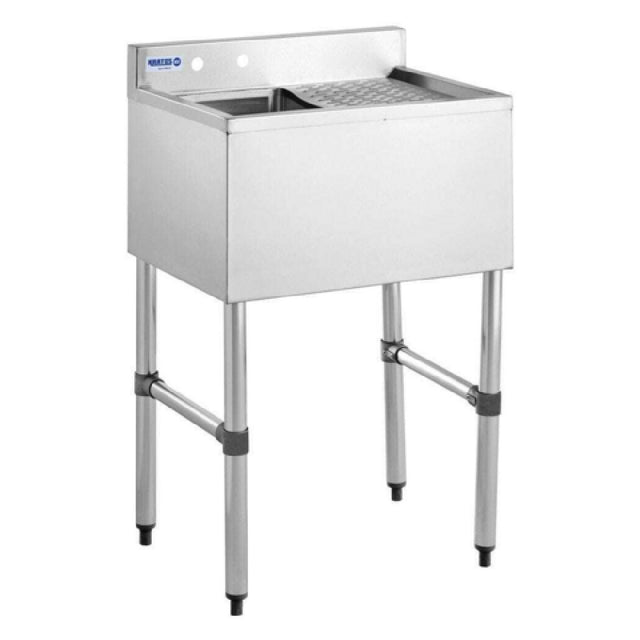 Hubert 39933 - Kratos® Underbar Compartment Sink, (1) Bowl, 24"W X 18.75"D X 33"H