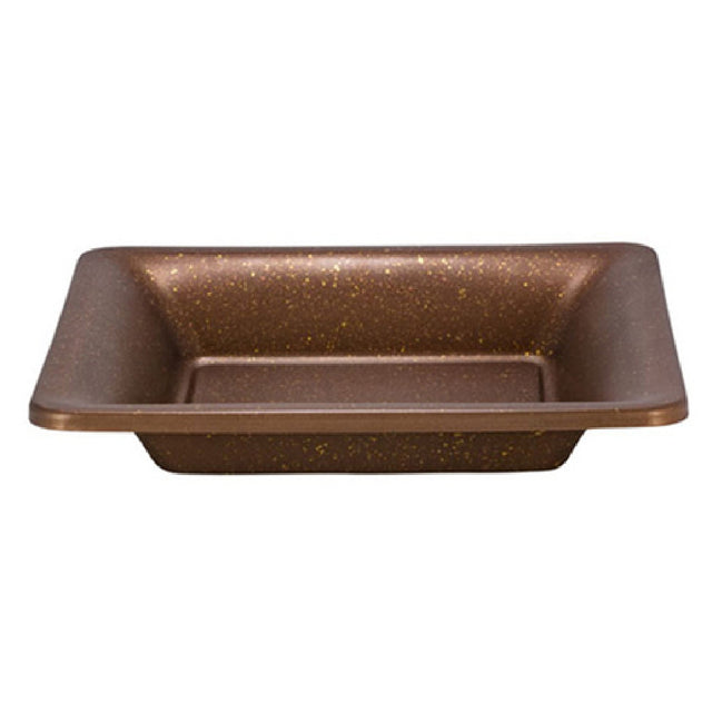 Bon Chef 5216COFFEE HotStone Cucina Serving Dish 2 Qt. 1 Pt. 12" X 12" X 2-1/8" H