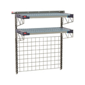 Metro SW-1836S4-45-BASE - SmartWall Life Station Base Kit, Type 304 Stainless Steel Components: (1) Wall Track