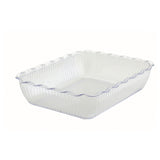 Winco CRK-13C Deli Crock 13" X 10" X 3" Rectangular